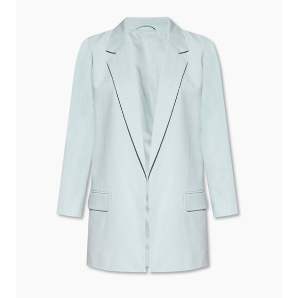 All Saints Aleida Lightweight Tri Blazer & Pants - Iced Blue - US8/UK12 - NWT - Picture 3 of 11